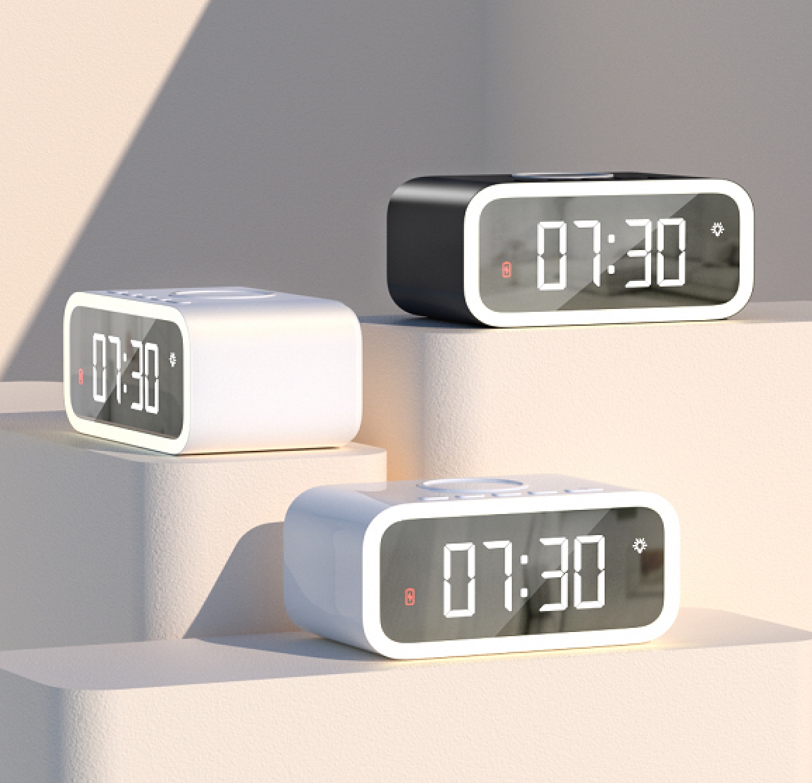 Alarm clock&wireless charging